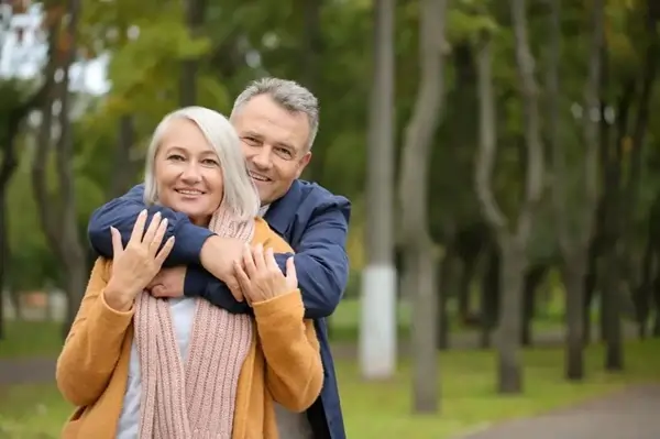 Happy couple